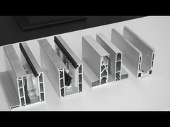 Εύκολη συντήρηση Αλουμίνιο και γυάλινη περίφραξη υψηλής αντοχής με χειροπέδη