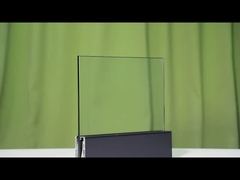 SGCC Υπερίσβεστο γυαλί U Channel Glass Balustrade Σταθερή δομή Φως LED