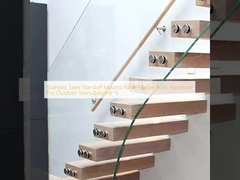 Ανοξείδωτο Ατσάλι Στηρίγματα Στήριξης Βιδών Στερέωσης Πάνελ Εξαρτήματα Για Εξωτερικές Σκάλες Μπαλκόνι