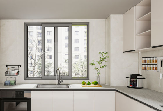 SZG Αλουμινίου κατασκευή συρόμενο παράθυρο για μέγιστο εξαερισμό και φρέσκο περιβάλλον