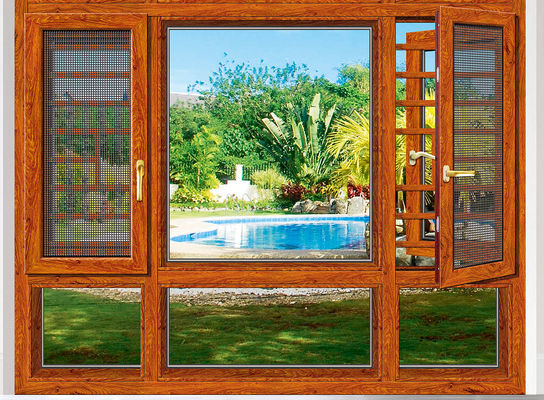 Χοντρόστρωτα παράθυρα από αλουμίνιο με προστασία από έντομα