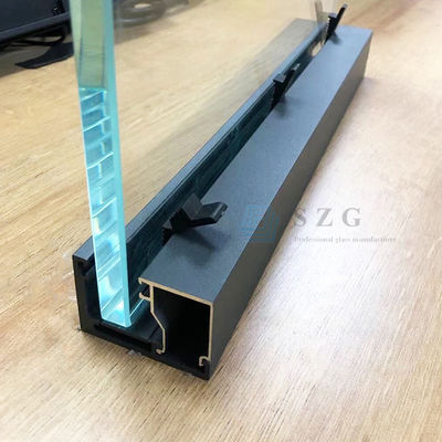 Εύκολη εγκατάσταση Γυάλινος διαχωριστικός τοίχος Ηχομόνωση Γραφείο