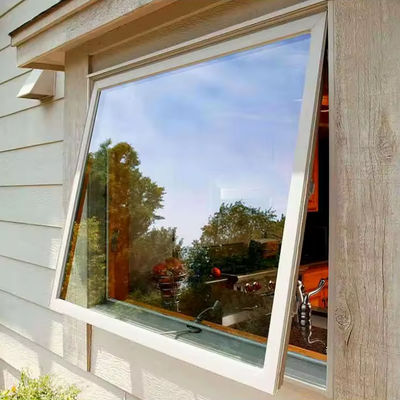 Υψηλής Ασφάλειας Αλουμινίου Φρέμα Κλίση και Γύρισμα παράθυρο με μονό τείχος