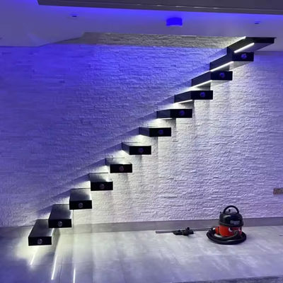 SZG Σύγχρονη σχεδίαση πλωτή σκάλα Προσαρμοσμένη πλωτή ξύλινη σκάλα