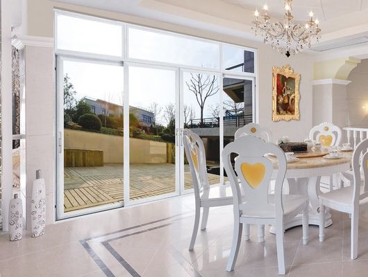 Απομονωμένο γυαλί ασφαλείας Αλουμινίου Προφίλ Στρίβουσα πόρτα Θερμική διάσπαση Αντικαταστήστε Στρίβουσα πόρτα γυαλιού