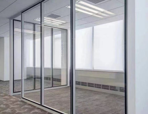 Προσαρμοσμένο μέγεθος Αλουμινίου πόρτες swing θέρμανση μονωμένη swing glass πόρτα