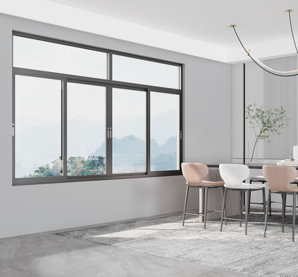 SZG Powder Coated Sliding Aluminum Window με σύστημα κλειδώματος πολλαπλών σημείων και υλικό