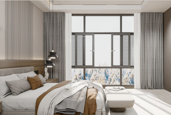 SZG Αλουμινίου κατασκευή συρόμενο παράθυρο για μέγιστο εξαερισμό και φρέσκο περιβάλλον