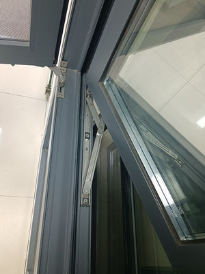 Προσαρμοσμένη εσωτερική κυματισμένη θήκη παράθυρα εύκολο καθαρισμό για εμπορικά κτίρια