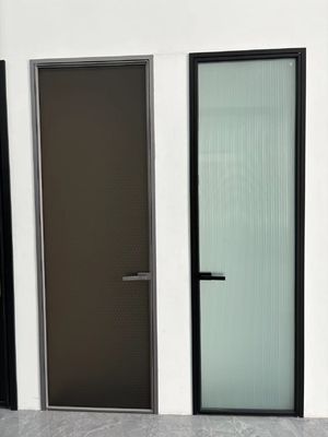 Τοίχοι Διαχωριστικά Εσωτερικά Αλουμινίου Κουνούμενες πόρτες Προσαρμοσμένη Γαλλική κάλυψη