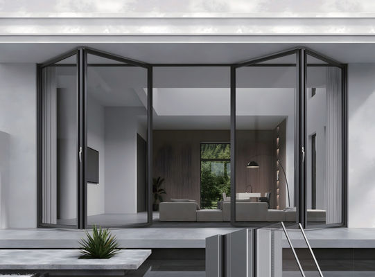 Θερμική διακοπή Ασφάλεια Γυαλί Αλουμίνιο Πλαστική πόρτα Εμπορικό μπαλκόνι Πλαστική πόρτα