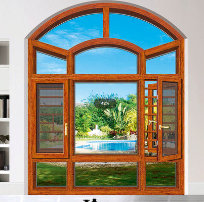 Χοντρόστρωτα παράθυρα από αλουμίνιο με προστασία από έντομα