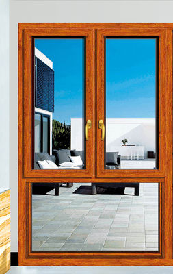 Χάλυβα επίστρωση Αλουμινίου Κλίση Γυρίστε παράθυρα με ανθεκτική στη θερμότητα και ηχομόνωση