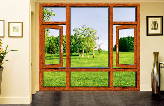 Χάλυβα επίστρωση Αλουμινίου Κλίση Γυρίστε παράθυρα με ανθεκτική στη θερμότητα και ηχομόνωση