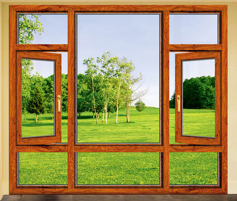 Χάλυβα επίστρωση Αλουμινίου Κλίση Γυρίστε παράθυρα με ανθεκτική στη θερμότητα και ηχομόνωση