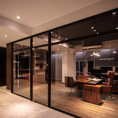 Εμπορικά Χωρίς πλαίσιο γυαλί Τείχη γραφείων Προσαρμόσιμα χρωματιστά γυαλιά