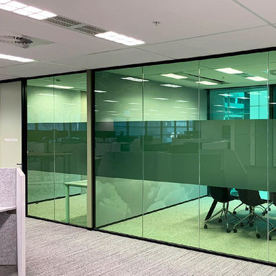 Εμπορικά Χωρίς πλαίσιο γυαλί Τείχη γραφείων Προσαρμόσιμα χρωματιστά γυαλιά