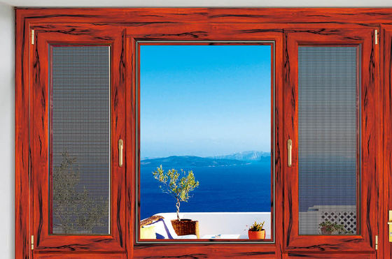 Αντίσταση στον άνεμο Κλίση Στροφή Αλουμινίου Παράθυρα ρυθμιζόμενα με διπλό τζάμι