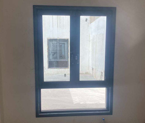 Απομονωμένα παράθυρα από αλουμίνιο με κλίση και στροφή