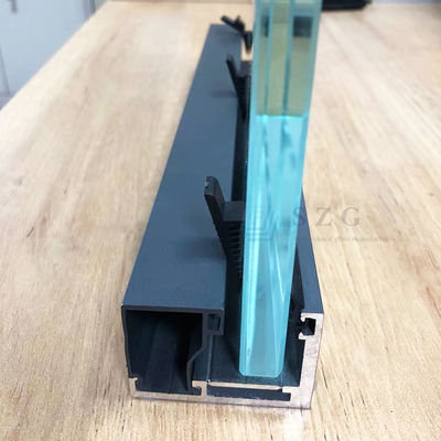 Εύκολη εγκατάσταση Γυάλινος διαχωριστικός τοίχος Ηχομόνωση Γραφείο