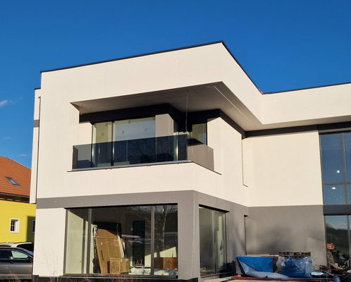 Προσαρμοσμένη ομαλή γυάλινη μπάλαστρα αδιάβροχη από σκόνη και εύκολο καθαρισμό