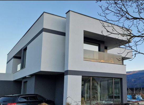 Προσαρμοσμένη ομαλή γυάλινη μπάλαστρα αδιάβροχη από σκόνη και εύκολο καθαρισμό