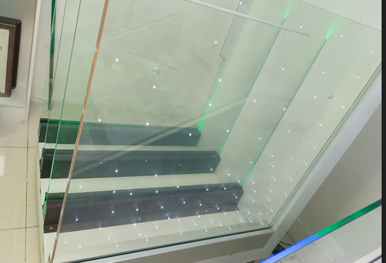 Αλουμινίου U Channel Glass Balustrade Ανθεκτικός στον καιρό για εξωτερικούς χώρους