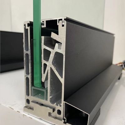 Ανοικτή θέαση χωρίς πλαίσιο γυαλί U Channel Railing με φώτα LED και εγγύηση άνω των 5 ετών