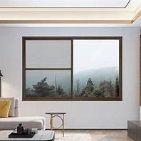 Θερμική ρήξη Αλουμινίου παράθυρα με υλικό από ανοξείδωτο χάλυβα για την κατασκευή