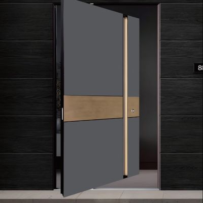 Προσαρμοσμένη πόρτα εισόδου από αλουμίνιο