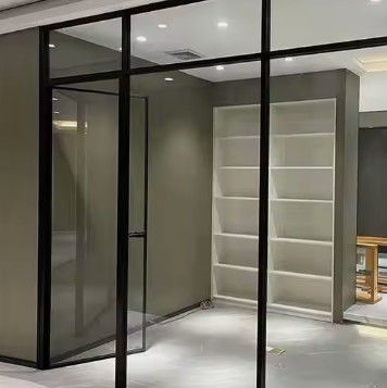 Y/N Αλουμινένια κυλιόμενη πόρτα με διπλή θέρμανση καθαρού γυαλιού και μαγνητική κλειδαριά