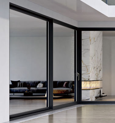 Προσαρμόσιμη συρόμενη πόρτα αλουμινίου με ενισχυμένη ασφάλεια και ανοξείδωτο πλέγμα σίτας για 50 χρόνια αντοχής