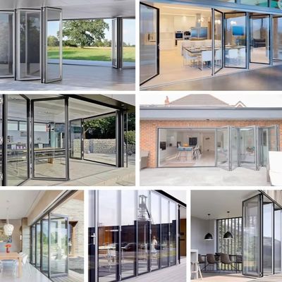 Ασφαλής μηχανισμός κλειδώματος Πύλες από γυαλί από αλουμίνιο σε ασήμι/λευκό/μαύρο/προσαρμοσμένες για εκπαιδευτικά ιδρύματα