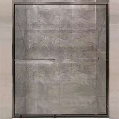 Χωρίς πλαίσιο σχεδιασμός Εύκολη εγκατάσταση 8mm διπλό γυαλί άνοιγμα ντους