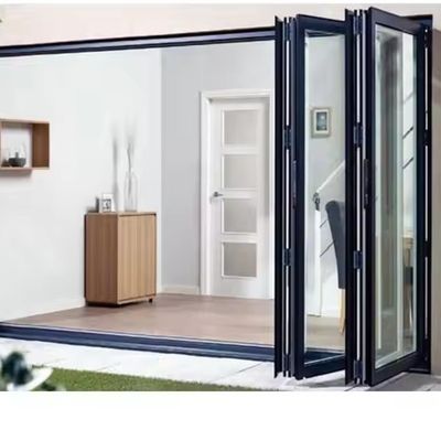 Αλουμινίου ηχητικό και υδατοασφαλής μονωμένη διπλή διπλή πόρτα γυαλί διαχωριστική πόρτα