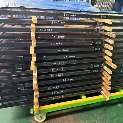 Διπλή γυάλινη πόρτα διαφανούς γυαλιού βαρύ φορτίο θερμομόνωση διπλής πτυχής πόρτα