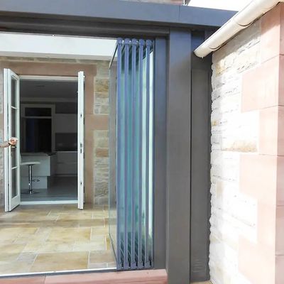 Χωρίς πλαισίωση διπλή διπλή πόρτα γυαλί