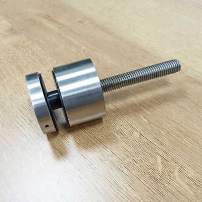 Ρυθμίσιμο σύστημα φράχτης γυαλιού από ανοξείδωτο χάλυβα 304/316 με διάμετρο 30mm/42.4mm για γυαλί 8-12mm