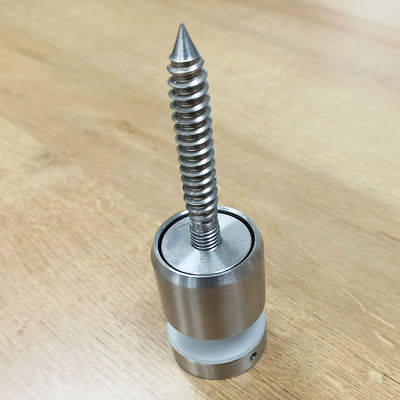 Ρυθμιζόμενο ανοξείδωτο ατσάλι 304 316 Τυπική τοποθέτηση εκτός τοίχου για γυάλινα κιγκλιδώματα μπαλκονιού σκαλοπατιών