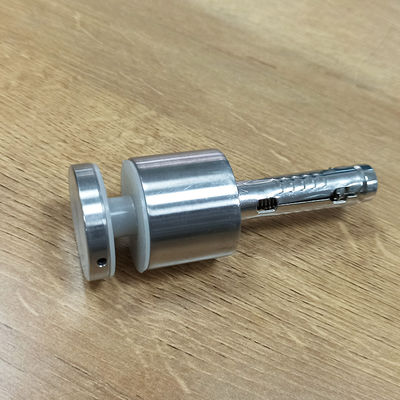 Ρυθμιζόμενο ανοξείδωτο ατσάλι 304 316 Τυπική τοποθέτηση εκτός τοίχου για γυάλινα κιγκλιδώματα μπαλκονιού σκαλοπατιών