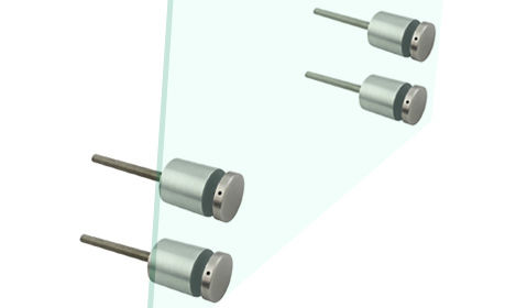 Ανοξείδωτο Ατσάλι Στηρίγματα Στήριξης Βιδών Στερέωσης Πάνελ Εξαρτήματα Για Εξωτερικές Σκάλες Μπαλκόνι