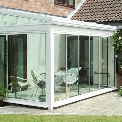 Αλουμινίου διαφανής διπλής διπλής διαφάνειας 5+5mm θραυσμένες λαμινοποιημένες πόρτες γυαλιού για διαχωριστικό μπαλκόνι